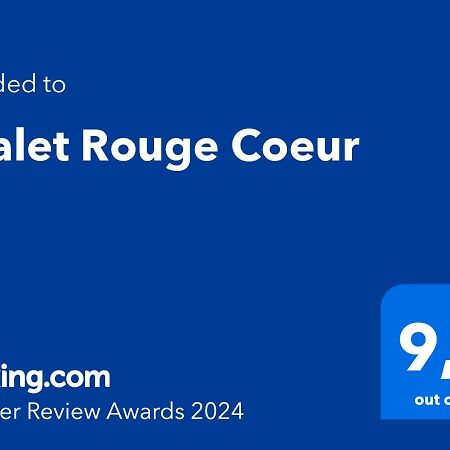 Chalet Rouge Coeur Bex Eksteriør billede