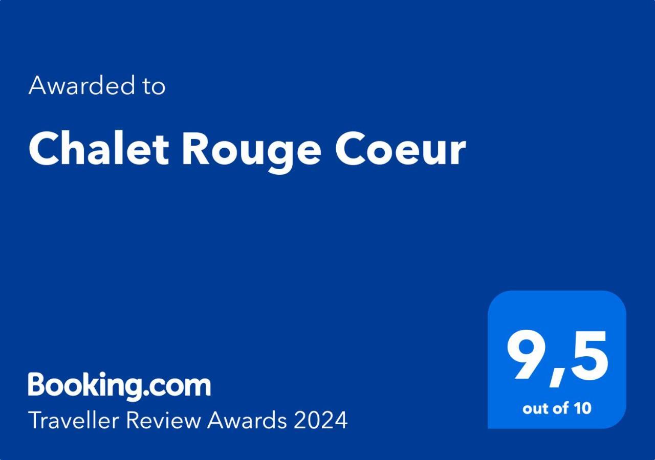 Chalet Rouge Coeur Bex Eksteriør billede